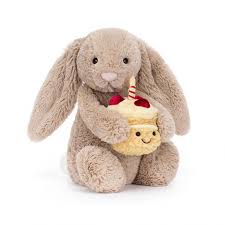 Bashful Beige Bunny 'Birthday' - Caitly