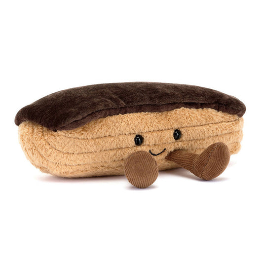 Jellycat Amuseables Étienne Éclair plush toy, soft and colorful jellycat play character with adorable details.