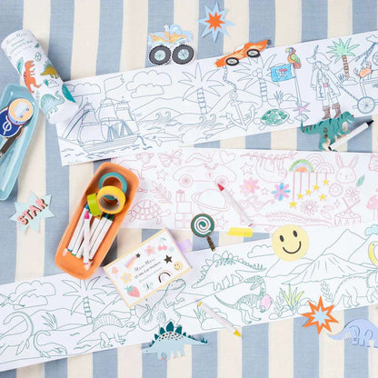 Meri Meri Pirate Colouring Roll - Caitly