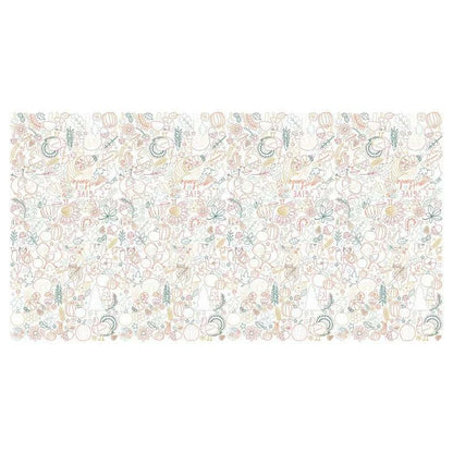 Meri Meri Thanksgiving Color In Activity Tablecloth - Caitly