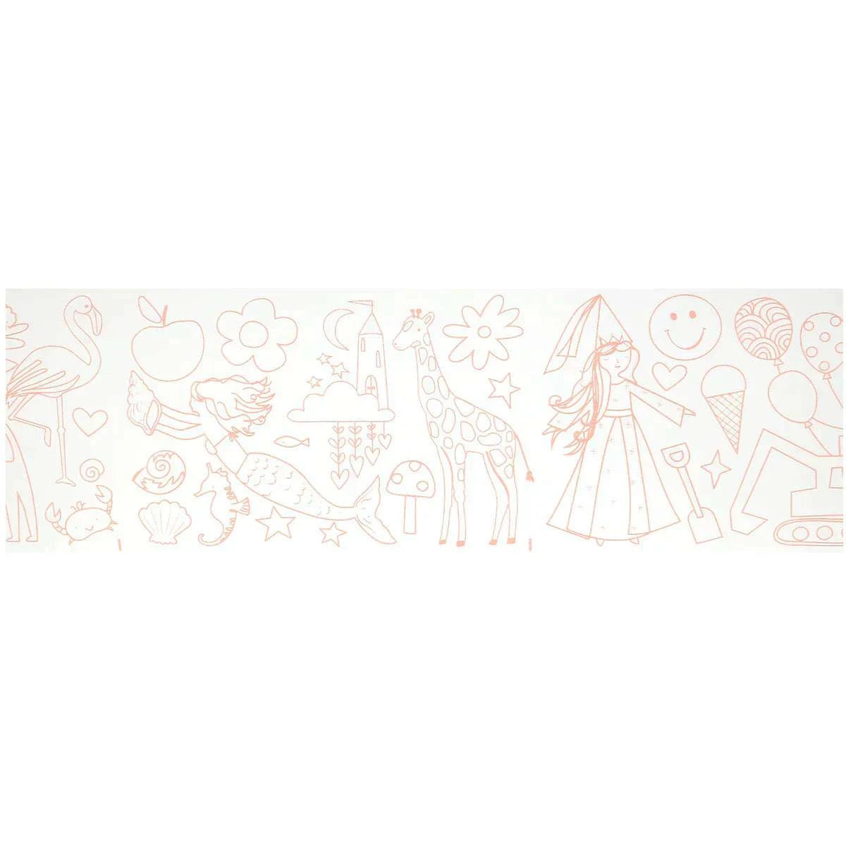 Meri Meri Happy Icons Colouring Roll - Caitly