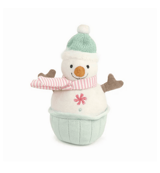 Mon Ami Mini Ami Snowman Cupcake Chime Toy - Caitly