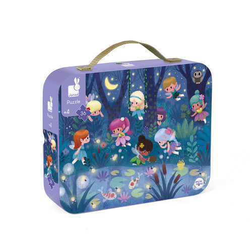 Fairies and Waterlilies Suitcase Puzzle - Caitly