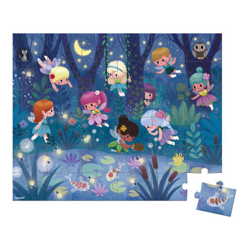 Fairies and Waterlilies Suitcase Puzzle - Caitly
