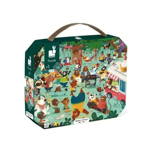 Janod Puzzle Family Bears - 54 PCS Jelly cat