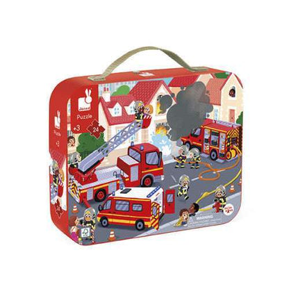 Firemen Puzzle - 24 Pieces Jelly cat
