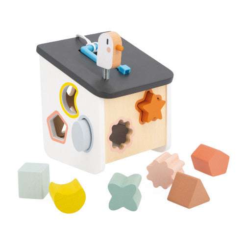 Sweet Cocoon Bird House Shape Sorter - Caitly
