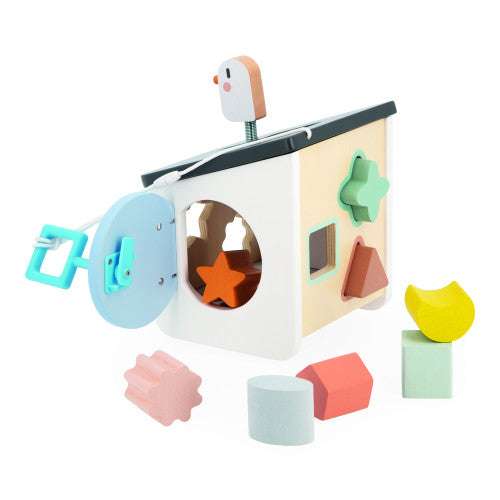Sweet Cocoon Bird House Shape Sorter - Caitly