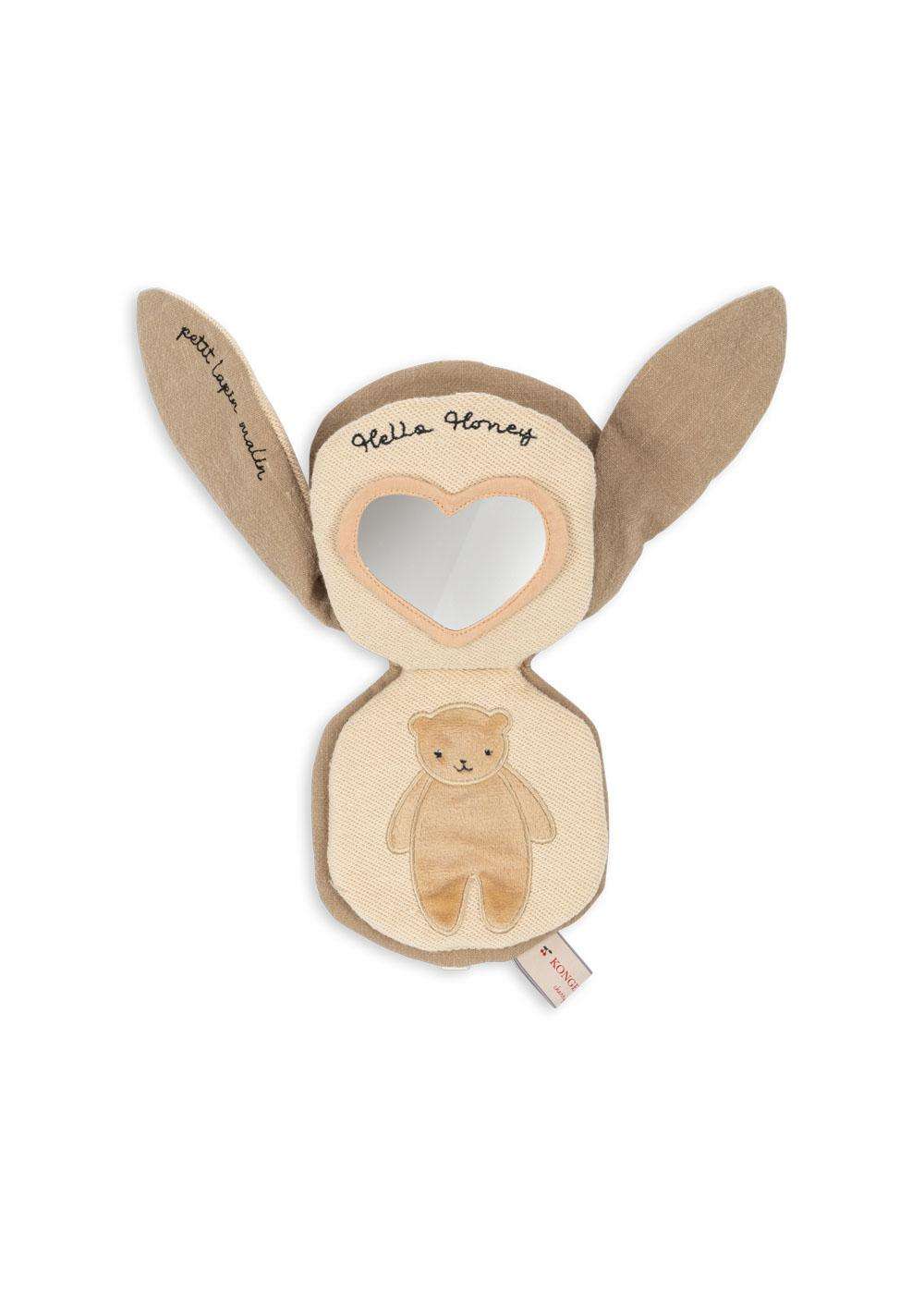 Konges Sløjd Fabric Bunny Book Jelly cat